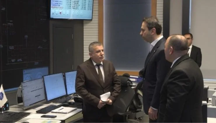 Bakan Bayraktar, TEİAŞ Trakya Yük Tevzi İşletme Müdürlüğü’nü ziyaret etti