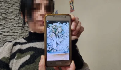 Yardım için dağıtılan kömür çuvallarından taş çıktı, vatandaş mağdur: Hayatımda böylesini görmedim, soba kendini anca ısıtıyor