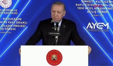 Açılışını Cumhurbaşkanı Erdoğan yaptı! Sirkeci-Kazlıçeşme hattı 15 gün ücretsiz olacak