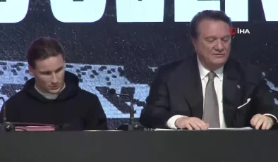 Beşiktaş yeni transferlerini tanıttı -1-