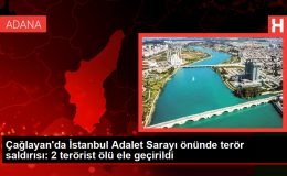 Çağlayan’da İstanbul Adalet Sarayı önünde terör saldırısı: 2 terörist ölü ele geçirildi