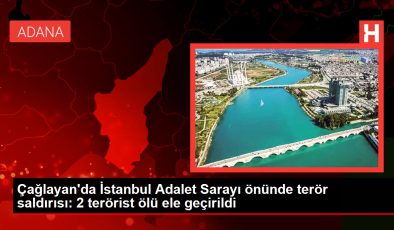 Çağlayan’da İstanbul Adalet Sarayı önünde terör saldırısı: 2 terörist ölü ele geçirildi