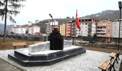 Yağlıdere’den ABD’ye Göç Hikayesi Anıtlaştırıldı
