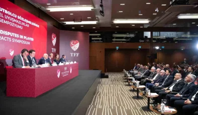 ‘Profesyonel Futbolcu Sözleşmelerinde Güncel Uyuşmazlıklar’ sempozyumu düzenlendi