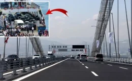 Bayram tatilinden dönenler köprü ücretlerinden dert yandı! Osmangazi’yi değil feribotu tercih ettiler
