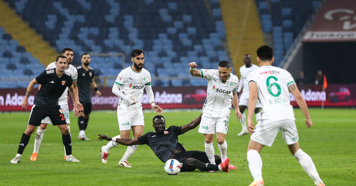 Adanaspor: 0 – Iğdır FK: 0 | MAÇ SONUCU