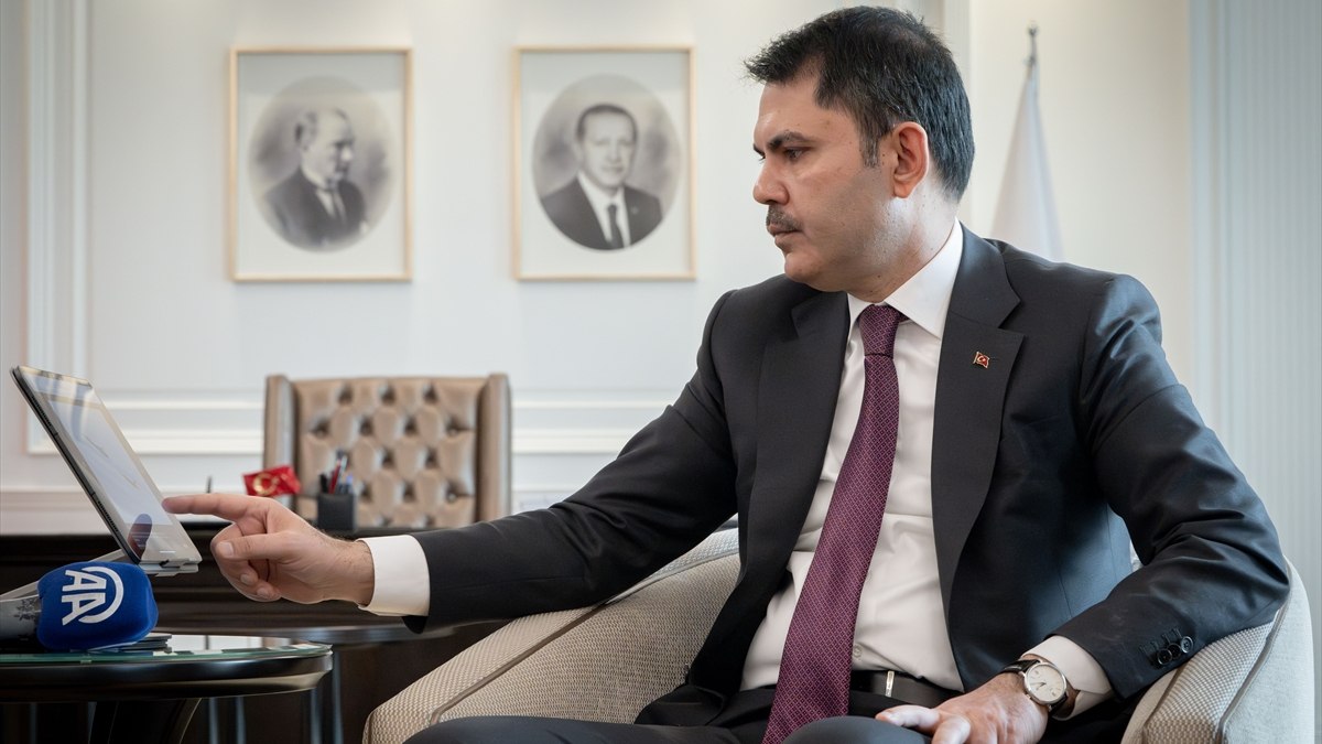 Çevre, Şehircilik ve İklim Değişikliği Bakanı Murat Kurum, AA’nın “Yılın Kareleri” oylamasına katıldı