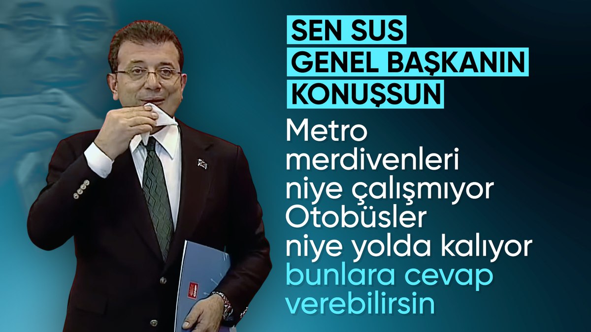 Ekrem İmamoğlu iktidarı hedef aldı
