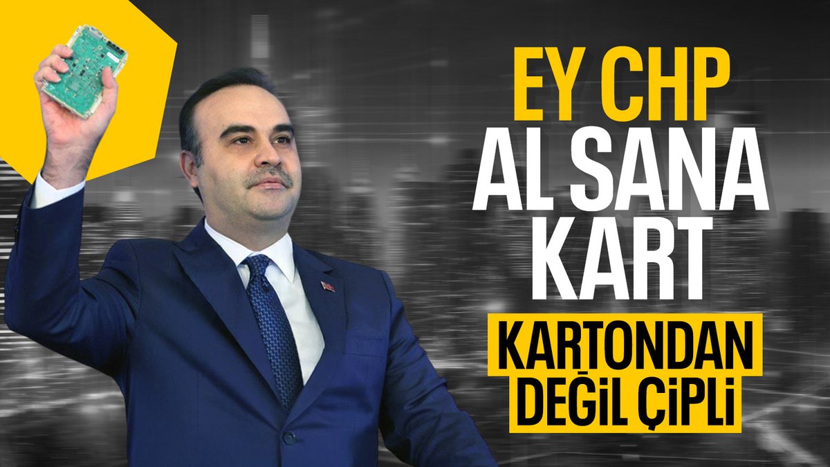 Sanayi ve Teknoloji Bakanı Mehmet Fatih Kacır’dan Özgür Özel’e kırmızı kart cevabı
