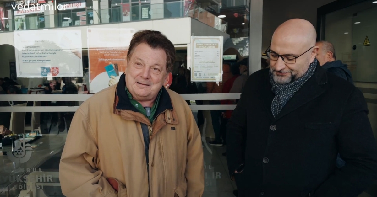 Vedat Milor Kent Lokantası’nda