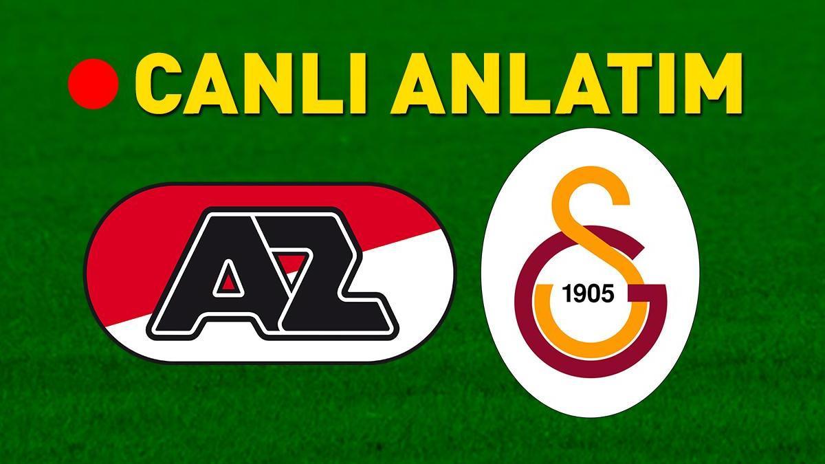 AZ Alkmaar – Galatasaray Maçı Canlı Anlatım |  AZ Alkmaar – Galatasaray TRT 1 Canlı | Temsilcimiz, Hollanda deplasmanında avantaj arıyor