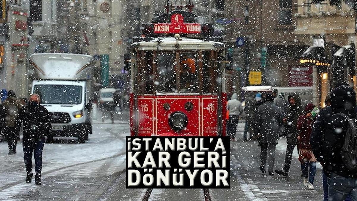 Son dakika | Dikkat! Tarih belli oldu… İstanbul’a kar geri geliyor: Her yer bembeyaz olacak!